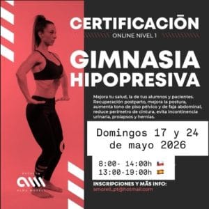 Certificación Online Nivel 1 - Gimnasia Hipopresiva